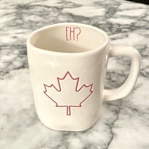 Rae Dunn Canada Maple Leaf Eh? Mug
